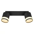Spot Globo LUCERO metal, plastic, negru, alb, GX53, 14W, 3000K, 2x 364Lm - 57852-2