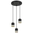Pendul Globo LUCERO metal, plastic, negru, alb, GX53, 21W, 3000K , 1092Lm - 57852-3H
