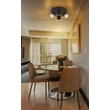 Spot Globo LUCERO metal, plastic, negru, alb, GX53, 21W, 3000K, 3x 364Lm - 57852-3