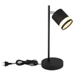 Veioza Globo LUCERO metal, plastic, negru, alb, GX53, 7W, 3000K, 364 Lm - 57852T
