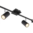 Plafoniera Globo ROBBY metal, negru, GU10 - 57910-6B