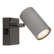 Spot Globo ROBBY metal, crom, negru, GU10 - 57911-1S