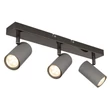 Spot Globo ROBBY metal, crom, negru, GU10 - 57911-3S