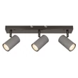 Spot Globo ROBBY metal, crom, negru, GU10 - 57911-3S