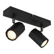 Spot Globo JAMES metal, negru, GU10 - 57918-2B