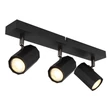 Spot Globo JAMES metal, negru, GU10 - 57918-3B