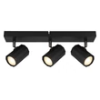 Spot Globo JAMES metal, negru, GU10 - 57918-3B