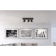 Spot Globo JAMES metal, negru, GU10 - 57918-3B