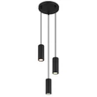 Pendul Globo JAMES metal, negru, GU10,  - 57918-3HB