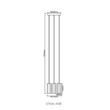 Pendul Globo JAMES metal, negru, GU10,  - 57918-3HB
