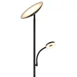 Lampadar Globo SKOPO metal, plastic, negru, alb, LED, 20W+5W, 1100Lm+330lLm, CCT 3000/4000/6500K - 58011