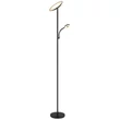 Lampadar Globo SKOPO metal, plastic, negru, alb, LED, 20W+5W, 1100Lm+330lLm, CCT 3000/4000/6500K - 58011