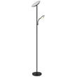 Lampadar Globo SKOPO metal, plastic, negru, alb, LED, 20W+5W, 1100Lm+330lLm, CCT 3000/4000/6500K - 58011