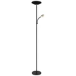 Lampadar Globo SKOPO metal, plastic, negru, alb, LED, 20W+5W, 1100Lm+330lLm, CCT 3000/4000/6500K - 58011