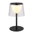 Veioza exterioara Globo MARIAM metal, plastic, negru, transparent, LED, 1.8W, 3000K, 150Lm, IP44 - 58462K