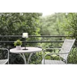 Veioza exterioara Globo MARIAM metal, plastic, negru, transparent, LED, 1.8W, 3000K, 150Lm, IP44 - 58462K