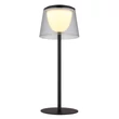 Veioza exterioara Globo MARIAM metal, plastic, negru, fumuriu, LED, 1.8W, 3000K, 150Lm, IP44 - 58462S