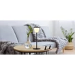 Veioza exterioara Globo MARIAM metal, plastic, negru, fumuriu, LED, 1.8W, 3000K, 150Lm, IP44 - 58462S