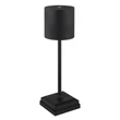 Veioza Globo DIXON metal, plastic, textil, negru, LED, 1.5W, 2900K, 30Lm - 58487B