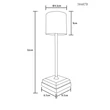 Veioza Globo DIXON metal, plastic, textil, negru, LED, 1.5W, 2900K, 30Lm - 58487B