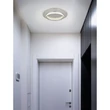 Plafoniera Globo MARY metal, acril cristal, plastic, argintiu, alb, LED, 24W, 2700-6500K, 1542Lm - 62000102