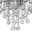 Plafoniera Globo LONDON metal, crom, E14 - 63040306X