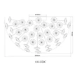 Plafoniera Globo KATRINA metal, cristal, crom, fumuriu,  transparent, G9, 14W, 3000K, 140000Lm - 64135DC