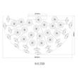 Plafoniera Globo KATRINA metal, cristal, auriu, transparent, G9, 14W, 3000K, 1400Lm - 64135D