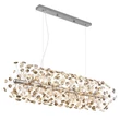 Pendul Globo KATRINA metal, cristal, crom, transparent, G9, 42W, 3000K, 4200Lm - 64135H4C
