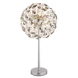 Veioza Globo KATRINA metal, cristal, crom, fumuriu, transparent, G9, 3.5W, 3000K, 350Lm - 64135TC
