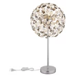 Veioza Globo KATRINA metal, cristal, crom, fumuriu, transparent, G9, 3.5W, 3000K, 350Lm - 64135TC
