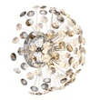 Aplica de perete Globo KATRINA metal, cristal, crom, fumuriu, G9, 3.5W, 3000K, 350Lm - 64135WC