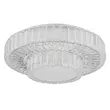 Plafoniera Globo MUCKY metal, cristal K5, crom, LED, 2700K-6500K, 50W, 3965lm - 67162-50D