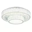 Plafoniera Globo MUCKY metal, cristal K5, crom, LED, 2700K-6500K, 50W, 3965lm - 67162-50D