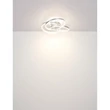 Plafoniera Globo HERWIG metal, acril, gri, alb, LED, 56W, 2700-6000K, 688+485Lm - 67163-56