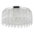 Plafoniera Globo KLUNKA metal, cristal, crom, LED, 58W, 2700-6000K, 4798Lm - 67176-58D