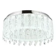Plafoniera Globo KLUNKA metal, cristal, crom, LED, 58W, 2700-6000K, 4798Lm - 67176-58D