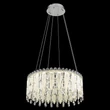 Pendul Globo KLUNKA metal, cristal, crom, LED, 58W, 2700-6000K, 4798Lm - 67176-58