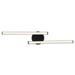 Plafoniera Globo ELOISE metal, acril, negru, alb, LED, 12W, 4000K, 790Lm - 67178SC