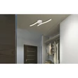 Plafoniera Globo ELOISE metal, acril, crom alb, LED, 12W, 4000K, 900Lm - 67178WC
