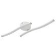 Plafoniera Globo ELOISE metal, acril, crom alb, LED, 12W, 4000K, 900Lm - 67178WC