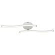 Plafoniera Globo ELOISE metal, acril, crom alb, LED, 12W, 4000K, 900Lm - 67178WC