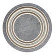 Plafoniera Globo DELLA metal, plastic, gri, negru, alb, transparent, LED, 30W, 3000-4000-6000K, 1200Lm - 67179D1