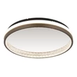 Plafoniera Globo DELLA metal, plastic, gri, alb, transparent, LED, 40W, 3000-4000-6000K, 1790Lm - 67179D