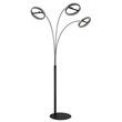 Lampadar  Globo DELLA metal, plastic, negru, gri, alb, LED, 48W, 3000-4000-6000K, 1500Lm - 67179S1