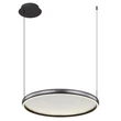 Pendul Globo BRIGGS metal, acril, negru, LED, 36W, 2700-6000K, 800Lm - 67186-36