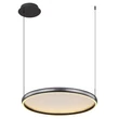 Pendul Globo BRIGGS metal, acril, negru, LED, 36W, 2700-6000K, 800Lm - 67186-36
