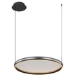 Pendul Globo BRIGGS metal, acril, negru, LED, 36W, 2700-6000K, 800Lm - 67186-36