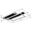 Plafoniera Globo FINNLEY metal, negru, auriu, LED, 40W, 3000K, 1400lm - 67187-40