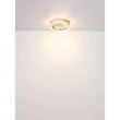 Plafoniera Globo BLONDIE metal, cristal, auriu, transparent, LED, 36W, 2700K-6000K, 240-2000lm - 67196-36